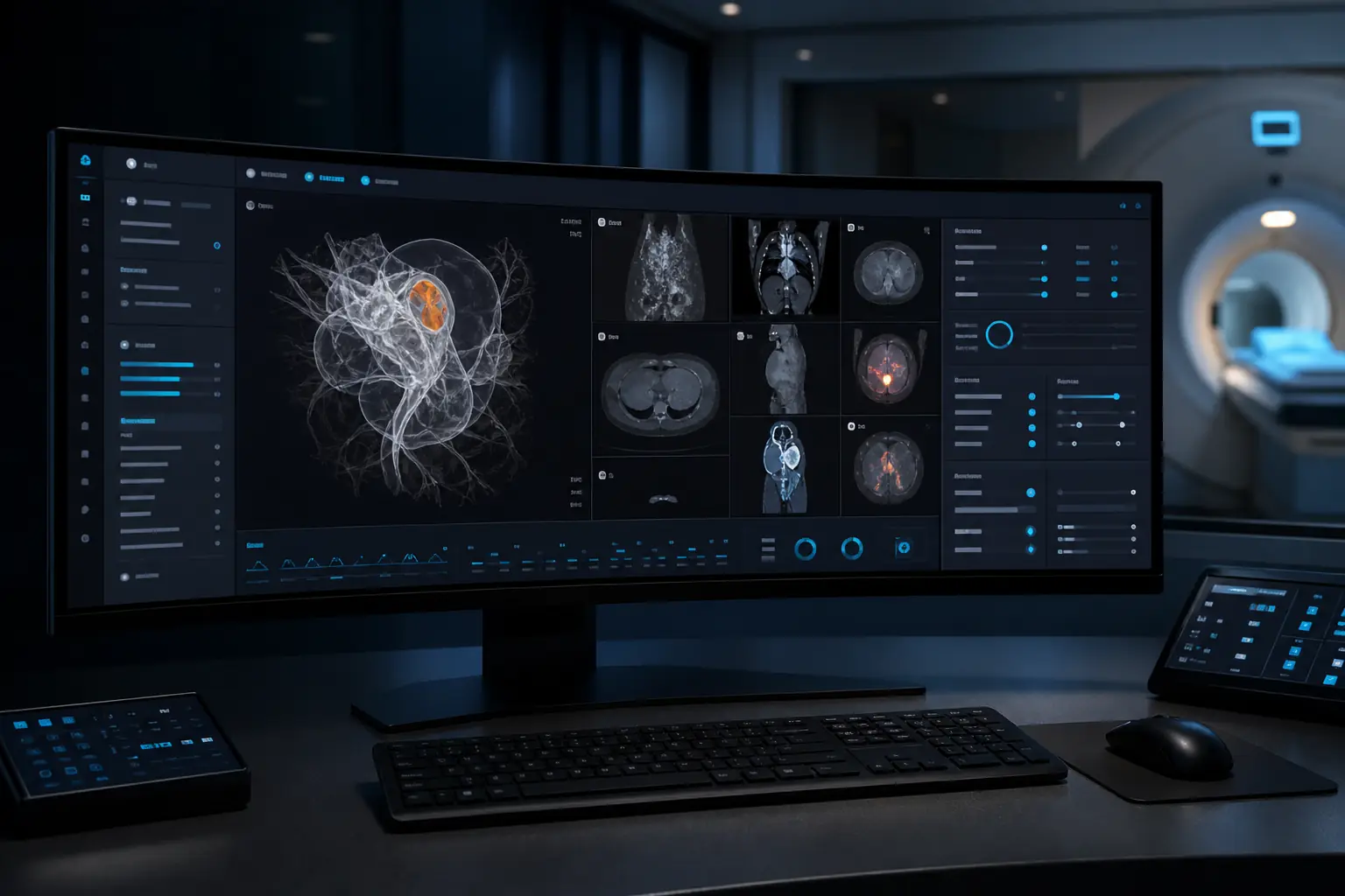 Neurovia clinical intelligence workbench interface